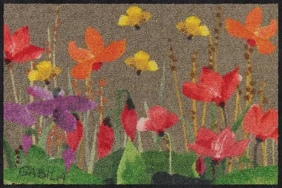 Produktbild von Salonloewe CICLAMINI Fußmatte Wohnmatte Gabila Rissone 50 x 75 cm