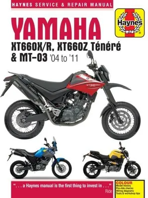 Produktbild von Yamaha XT660 & MT-03 (04 - 11) Haynes Repair Manual