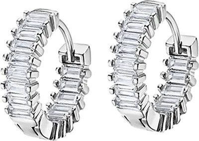 Image de Lotus Silver Créoles Argent 925 Boucles d'oreilles Femme JLP3115-4-1