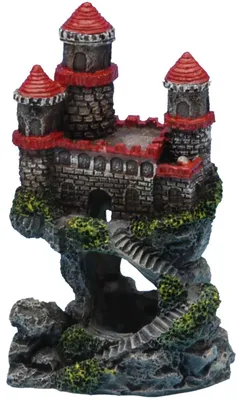 Image de Penn-Plax château magique rouge