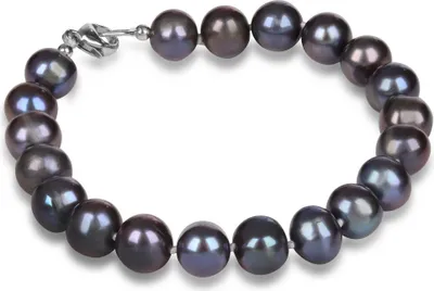 Produktbild von Bracelet made of genuine blue pearls JL0360