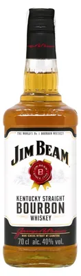 Image de Jim Beam Kentucky Straight Bourbon Whiskey 40% Vol. 0,7l