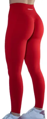 Productafbeelding van AUROLA sportlegging voor dames, naadloze scrunch-legging, buikcontrole