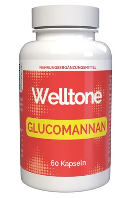 Produktbild von Welltone Glucomannan - 60 Kapseln