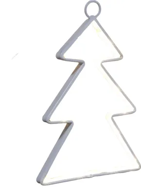 Produktbild von Weihnachtsbaum LED Metall in Weiß