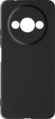 Immagine prodotto di Avizar, cover per Xiaomi Redmi A3, protezione fotocamera, silicone, sottile, nero