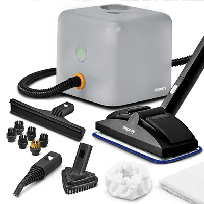 Dampfreiniger mit 17 Zubehörteilen, 1600 W, 1,6 l, 135 °C