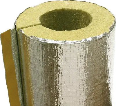 Produktbild von Isolierung für Rauchrohr Abgasrohr Kamin 110-180 mm Alu Rauchrohrisolierung 1m : 90mm
