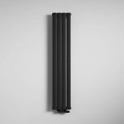 Produktbild von Mai & Mai Badheizkörper flach 160x31cm in Anthrazit Mittelanschluss Paneelheizkörper Vertikal Handtuchwärmer Badheizung Einlagig Ohne Heizstab