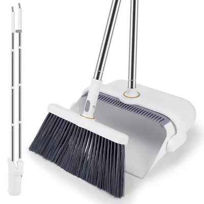 Zdjęcie produktu dla Mop i szufelka do podłóg twardych z regulowaną rączką