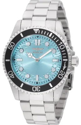 Obrázok produktu pre Invicta Pro Diver 50325 – pánske hodinky – quartzový mechanizmus – nerezová oceľ s modrým ciferníkom – priemer 43 mm