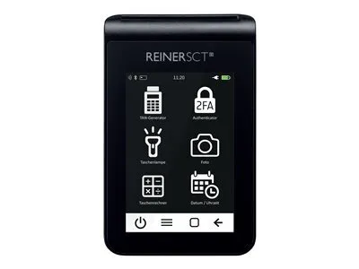 Zdjęcie produktu dla Reiner SCT tanJack deluxe, Czarny, TFT, 8,89 cm (3.5"), 320 x 480 px, CMOS, 70,5 mm