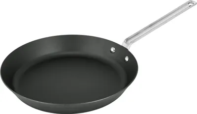 Bratpfanne 30 cm, schwarz, Kohlenstoffstahl, ofenfest, PFAS-frei
