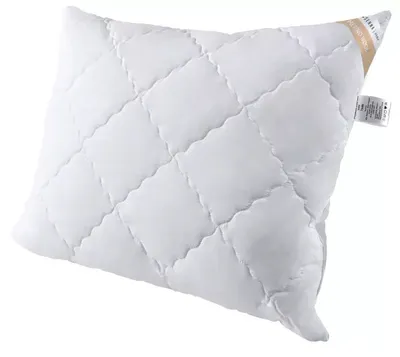 Zdjęcie produktu dla Poduszka do spania 70x70 MERINO WOOL Senna Home regulowana, z zamkiem, z wełną merynosów, biała