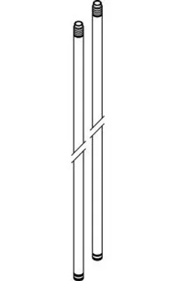 Produktbild von Hansgrohe Anschlussrohr Set