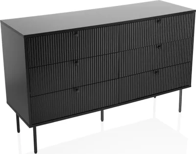 Produktbild von hjh LIVING Sideboard KARBY S Kommode Schrank Knopfgriff 75.0 x 120.0 x 40.0 cm
