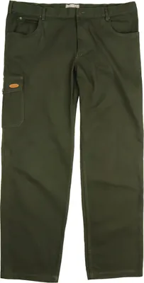 Produktbild von XXL Hubertus grüne Stretch-Jagdjeans mit Beintasche