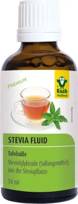Produktbild von Raab Vitalfood Stevia Fluid - 50ml