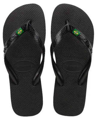 Productafbeelding van Havaianas Top Brasil Uni Slippers, zwart, maat 45 EU