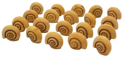 Image de Lot de 20 petites figurines de limaces en résine pour la décoration de jardin
