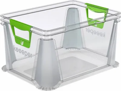 Immagine prodotto di keeeper 1006600100000 keeeper box "luis", 20 litri, trasparente
