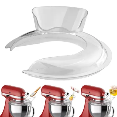 Spritzschutz für KitchenAid 4,5–5 QT Standmixer, klar