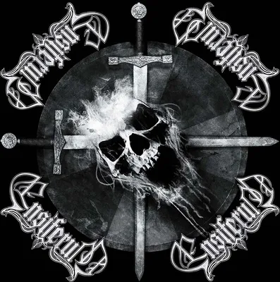 Produktbild von Ensiferum - Schädel Bandana