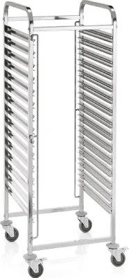 Immagine prodotto di Scaffale / carrello di sgombero, 59x67x174 cm, per 15 x GN 2/1