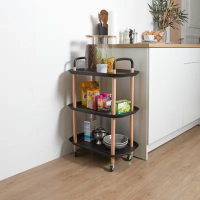 Produktbild von Kaleo Servierwagen in Schwarz