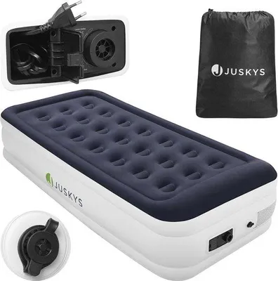 Produktbild von Famanu Luftbett 90 x 200 cm - Komfortables und leichtes Campingmatratze für 1 Person
