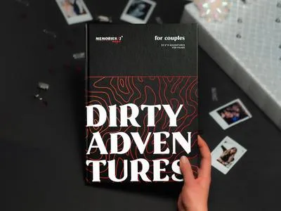 Produktbild von Memories2Make® Dirty Adventures Challengebuch für Paare