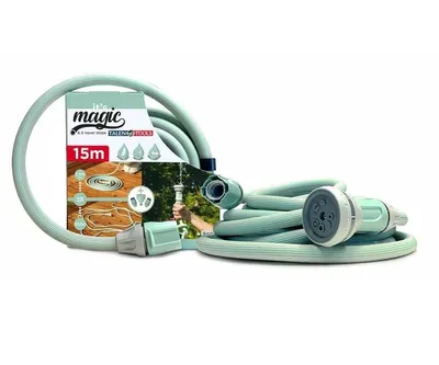 Produktbild von Magic TALEN TOOLS dehnbarer Gartenschlauch Schlauch Wasserschlauch flexibel 15M, 1/2´´