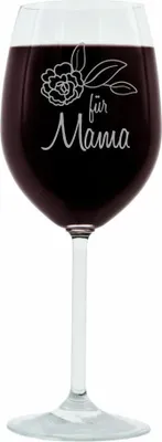 Produktbild von Leonardo Weinglas, Geschenk Stimmungsglas mit Gravur, Moodglas, Für Mama, Thin, 400 ml