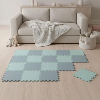 Obrázek produktu pro 18 kusů hrací podložka dětská puzzle podložka 30x30 prolézací podložka podlahová podložka školka