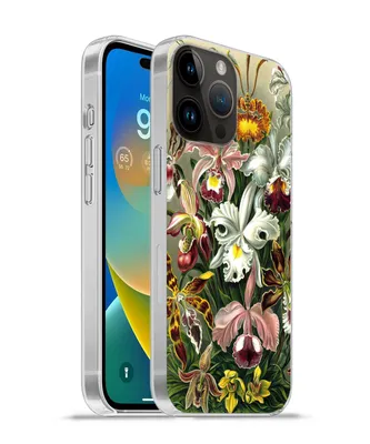 Produktbild von MuchoWow® Handyhülle Schutzhülle Hülle für Apple iPhone 14 Pro Max Orchidee - Haeckel - Kunst Silikon Softcase Handy Hülle - Hardcover