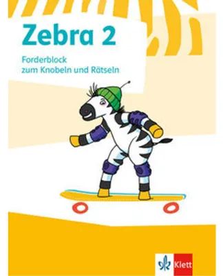 Obrázok produktu pre Zebra. Forderblock zum Knobeln und Rätseln 2. Schuljahr (Neubearbeitung)
