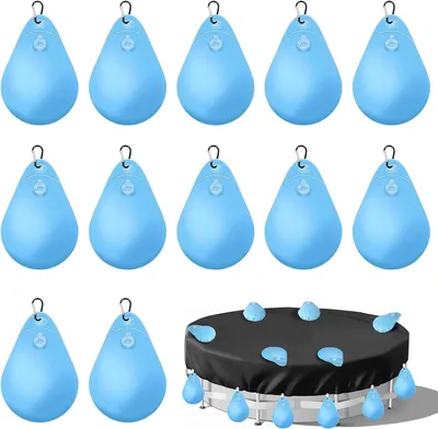 Productafbeelding van Zwembadhoes gewichten 12 stuks, PVC, voor zwembad