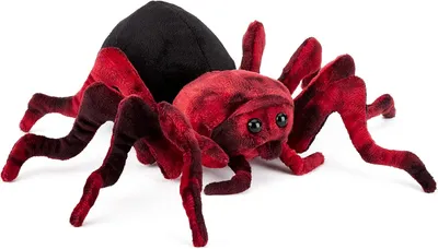Produktbild von Weiche gefüllte Spinnen Plüsch 26 cm, Spielzeug für Kinder, für Fantasiespiele
