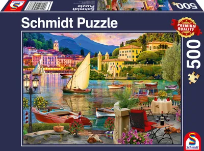 Zdjęcie produktu dla Schmidt Spiele Italenisches Fresko, puzzle standardowe, puzzle dla dorosłych, 500 elementów, 58977