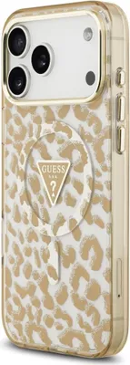 Produktbild von Guess Leo Glitzer Magsafe Handyhülle Für Iphone 17 Pro Max    One Size