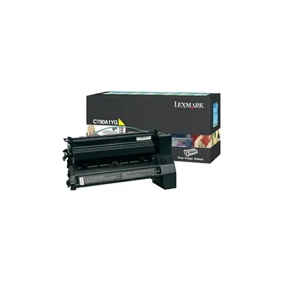 Produktbild von Lexmark C780A1YG, 6000 Seiten, Gelb, 1 Stück(e)