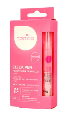 Produktbild von TANITA Click Pen Präzisions-Haarentfernung 3,6 ml + 20 Enthaarungsstreifen