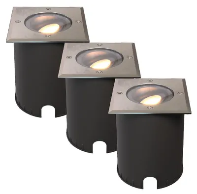 Produktbild von hoftronic LED Bodeneinbaustrahler 4W 345lm dimmbar 2700K IP67 Edelstahl