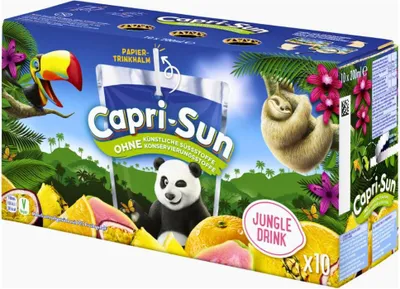 Immagine prodotto di Capri-Sun 4749686008 Capri-Sun Jungle Drink Fruchtsaftgetränk 10 x 0,2 l