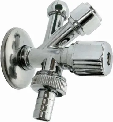 Produktbild von Kombiventil 1/2 x 3/4 x 3/8 Winkel Mini