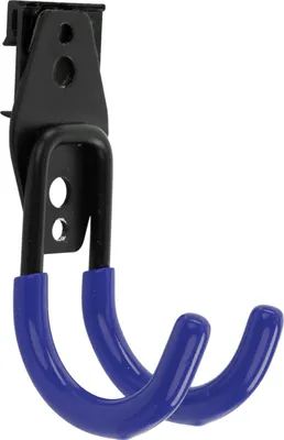 Zdjęcie produktu dla Hak okrągły do tablicy botle 7cm narzędzia garaż sprzęt 40kg niebieski