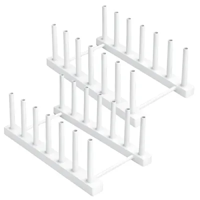 Produktbild von Tellerabtropfgestell, weiß, 2er-Set