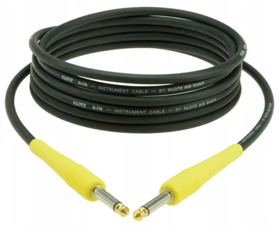 Produktbild von Klotz KIKC3.0PP5 Instrumentenkabel 3m Gelb