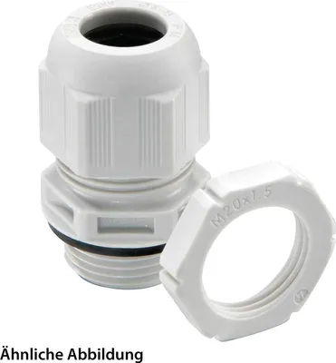 Productafbeelding van WISKA kabeldoorvoer ESKV-SET 63 M63, lichtgrijs, inclusief borgmoer 34-48, artikelnummer 10066531