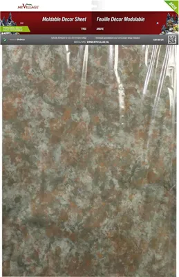 Produktbild von Formbares Blatt Camouflage 100x60cm für Modellbau Landschaftsgestaltung Serie My village
